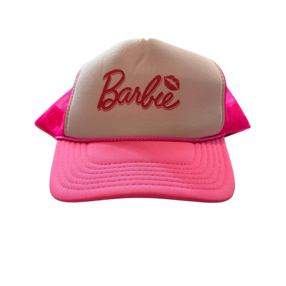 Barbie Pink Graphic Baseball Hat Barbiecore Adjustableโ Cap